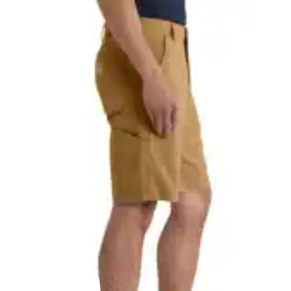 NWT  Carhartt Hickory Relaxed 10" Rigby Dungaree Short Size 31X10 - Picture 3 of 4